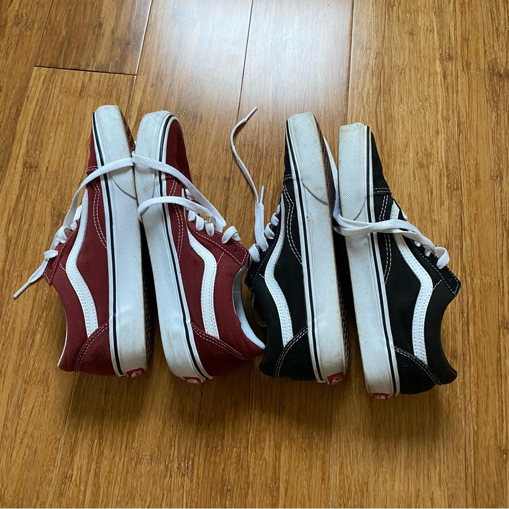 Two pairs of Vans Women’s 7.5 - Picture 4 of 7